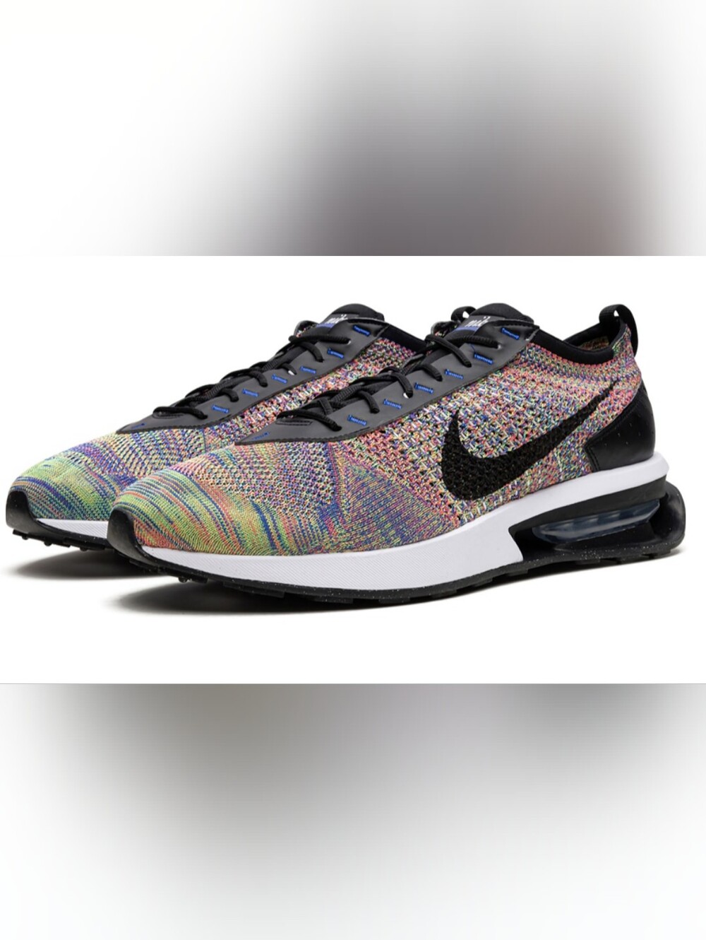 NWOB | FD2765-900 | Nike Air Max Flyknit Racer 'Multi-Color' | Men's Size 10